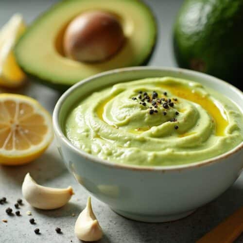 Rețeta Keto maioneză de post cu avocado